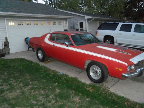 1974 plymouth roadrunner base coupe 2-door