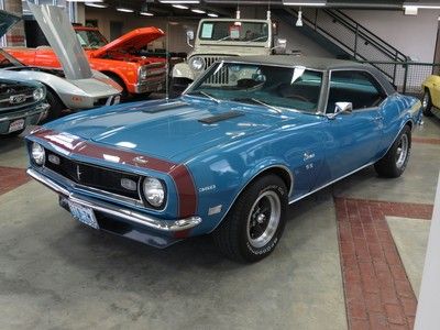 1968 chevrolet camaro ralley-sport with matching numbers (me 327ci.) engine !!