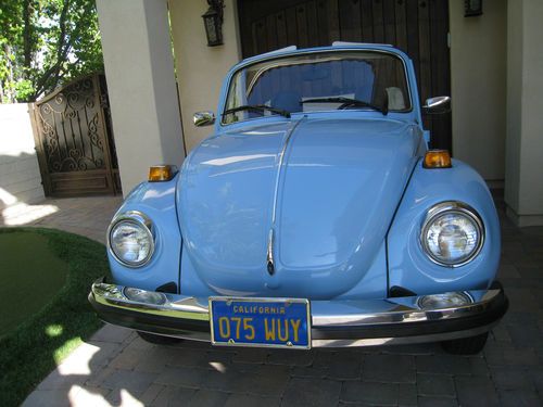 1979 vw volkswagen super beetle convertible 30k original mile survivor bug