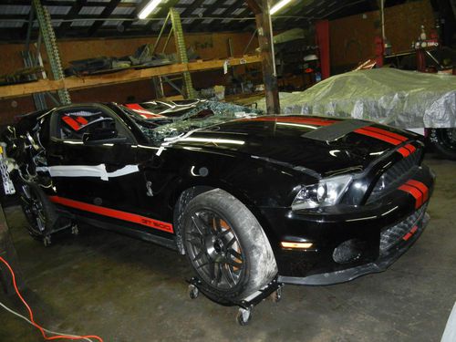 Wrecked ford mustang shelby gt500 for sale #10