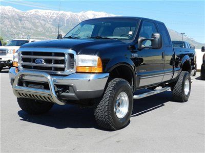 1999 ford f350 ext cab shortbed xlt 4x4 7.3 powerstroke 6 speed manual low miles