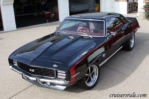 1969 chevrolet camaro pro tour 396 rs-ss muscle car