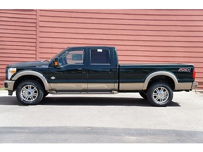 F250- king ranch navigation moonroof fx4 off road package heated &amp; cooled seats