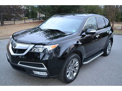 2010 acura mdx awd advance package with tech &amp; entertainment