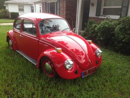 1974 vw beetle - classic lowered bug