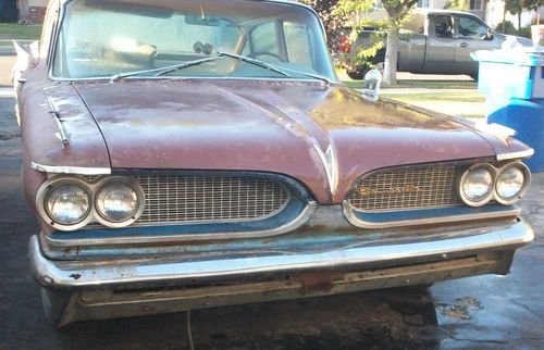 1959 pontiac catalina 4 door parts or project car 389 engine that will run