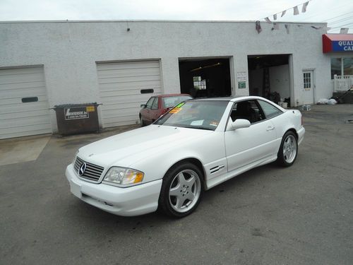 2000 mercedes-benz sl500 convertible new top sport package no reserve panoramic!