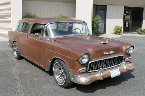 1955 chevy bel air nomad project car