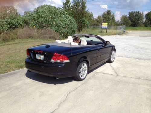 2009 volvo c70 t5 convertible leather