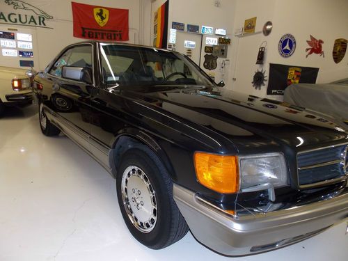 1987 mercedes-benz 560sec original owner 50k original miles mint condition.