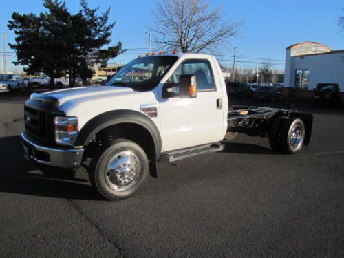 2008 ford f-450 (2 ton) super duty cab and chassis - 6.4 power stroke engine