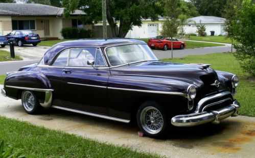 1950 oldsmobile holiday tribute car .. project .. street rod