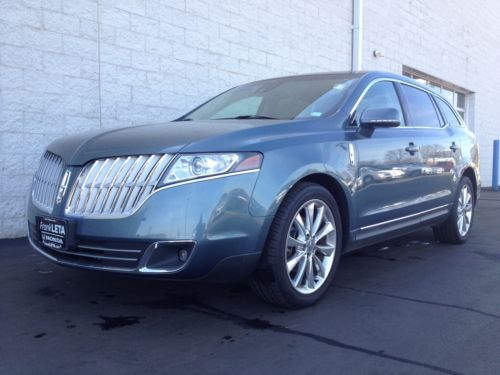 10 lincoln mkt moonroof rear entertainment leather heated seats bluetooth sync