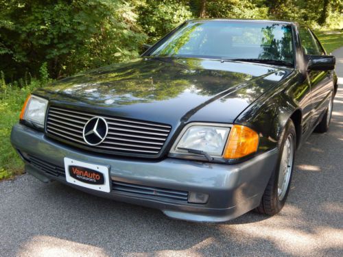 Gray 1991 mercedes-benz 560 series covnertible! well maintainted!