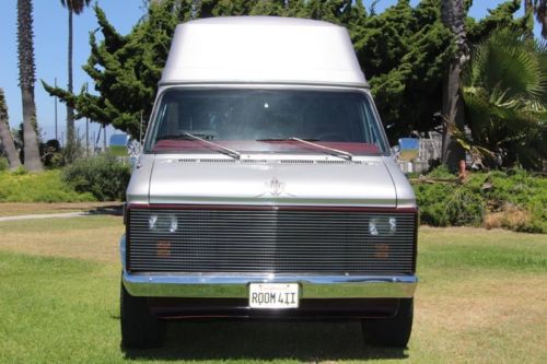 1974 chevrolet custom  window van   no smog