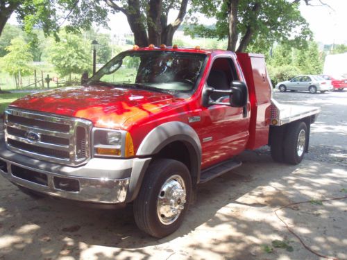2005 ford f-450 flatbed dually