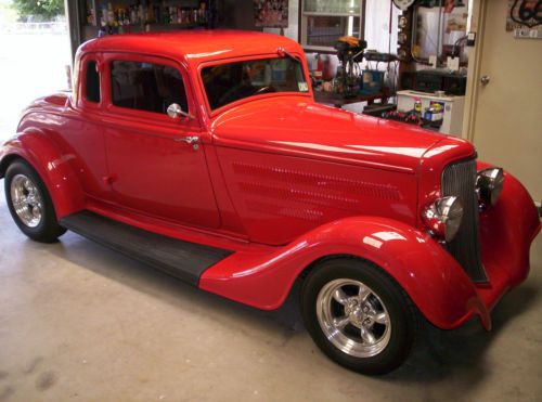 **1933 plymouth 5 window coupe with rumble seat**&#034;the real deal hot rod&#034;** texas