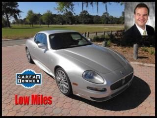 2005 maserati gransport 2dr cpe automated manual transmission clean 21k miles