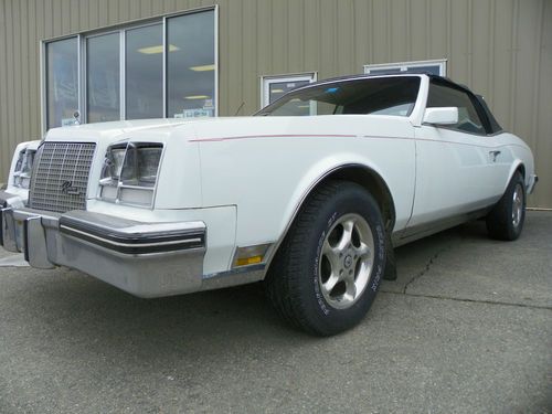 1982 buick riviera limited edition convertible 2-door 5.0l