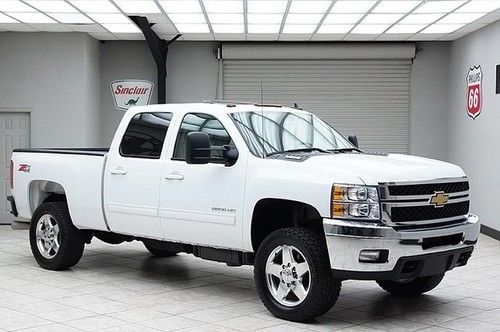2011 chevy 2500hd diesel 4x4 ltz navigation sunroof 20s heated leather crew
