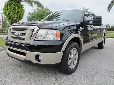 08 king ranch crew cab back up camera bedliner sun roof runs great low price