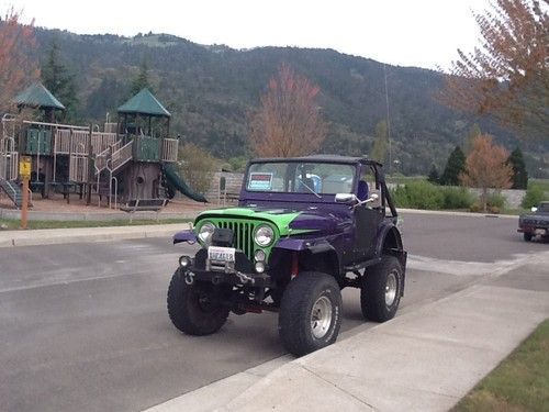 Custom built off-road &amp; on jeep, good condition, winch, soft top, automatic
