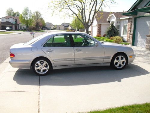 2002 mercedes-benz e320 -exceptional condition w/low mileage - special edition