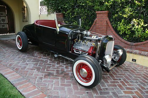 1927 ford roadster model-t hot rod original steel body and flathead engine