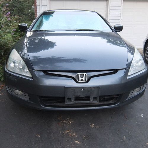 Loaded gray ex v6 3.0l auto leather moonroof subwoofer 1 owner well maintained