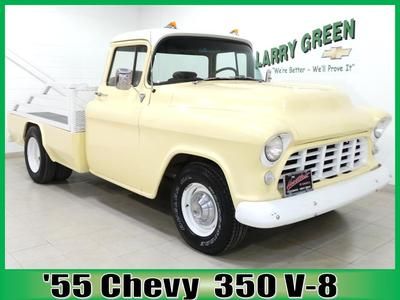 1955 chevy pickup classic 3 piece window daily driver 350 v-8 engine dually rear
