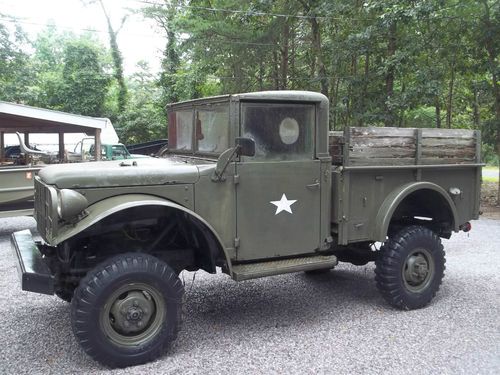 1942 dodge power wagon military troop and ammo transport