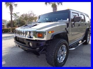 2005 hummer h2 4dr wgn suv cassette player memory seating cruise control on-star
