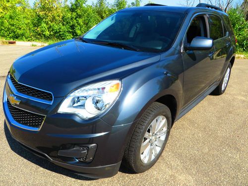 2011 chevy equinox lt awd v6 moonroof salvage repairable