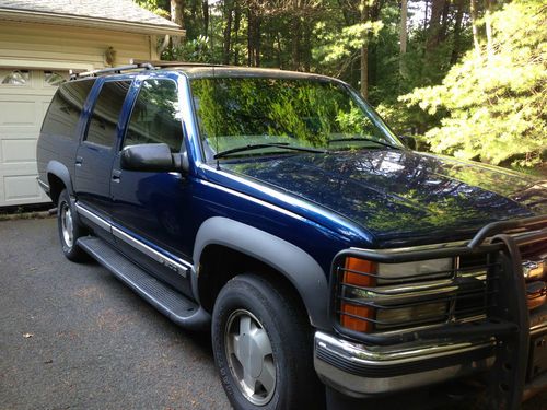 1999 chevrolet k1500 suburban lt with leather and grill guard