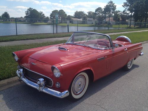 1956 ford thunderbird surviver 2 tops nice florida car!