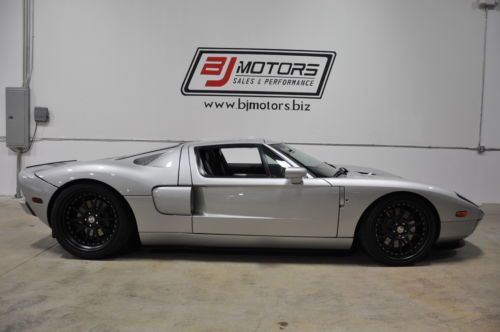 2005 ford gt quicksilver twin turbo only 4k miles, hre wheels