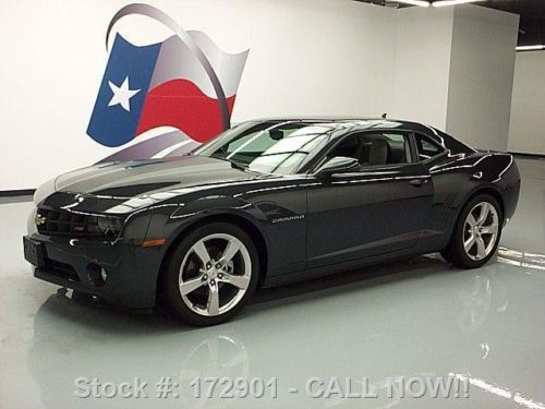 2012 chevy camaro rs 6spd leather sunroof hud 20&#039;s 10k! texas direct auto