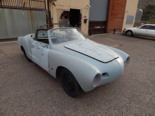 1959 karmann ghia, convertible, 99% rust free, arizona car