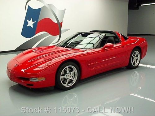 2004 chevy corvette targa top automatic hud 34k miles  texas direct auto