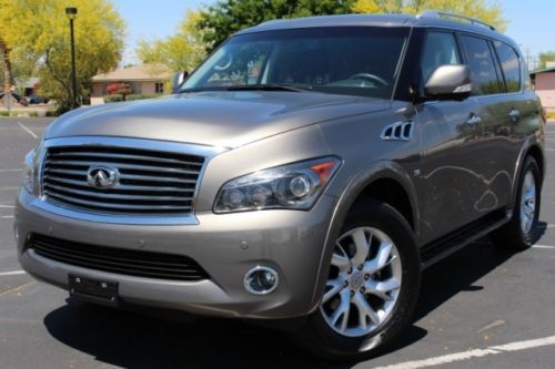 2014 infiniti qx80 awd 4dr suv--we finance--1-owner--lo