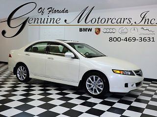 2007 acura tsx automatic with tech pkg fac navigation local florida car