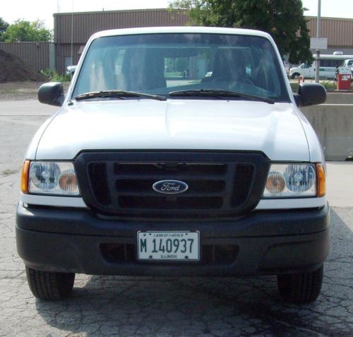 White 2004 ford ranger xlt subercab 4x2