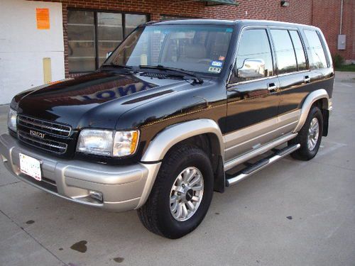 2002 isuzu trooper limited in very good conditions !!! no reserve !!!