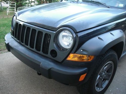 2005 black jeep liberty renegade rebuilt