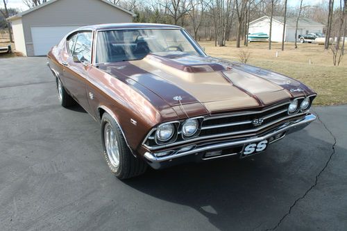 1969 chevolet chevelle ss396 coupe 4 speed
