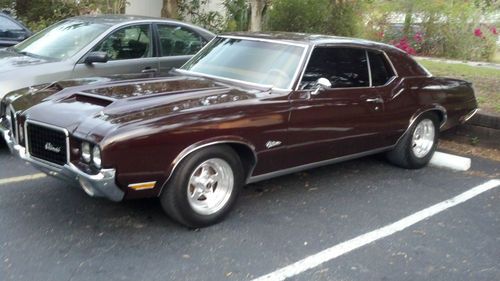 1972 oldsmobile cutlass supreme restored matching numbers # 5 car in 72