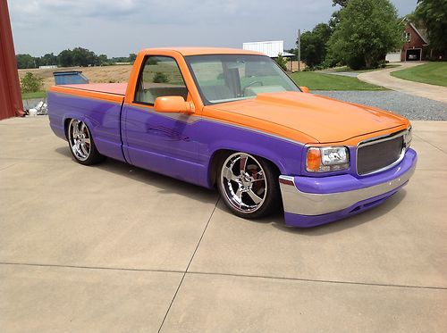 Stunning 1988 chevy custom pickup big block ridin on air with the finest paint