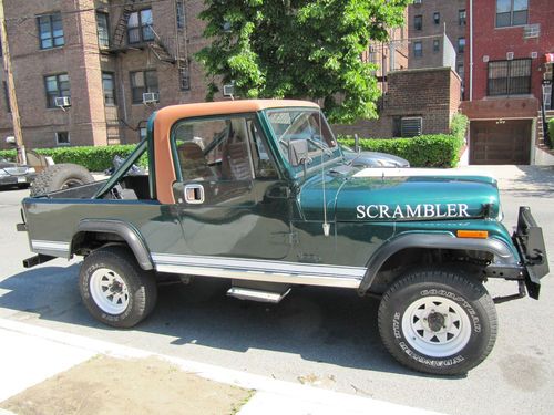 1982 jeep cj-8 scrambler fuel injected 4.0l inline 6 truck 4x4 4wd!