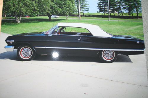 1963 chevy impala convertible frame off restoration - never been in the rain