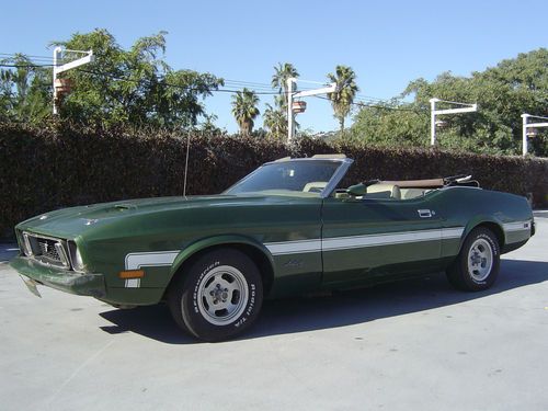 1973 ford mustang q code 351 cobra jet convertible no reserve 1 of 1 all options
